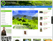 Tablet Screenshot of distributorteh.com